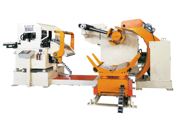 三機(ji)一體(ti)高配(pei)型精(jing)密型(xing)料架(jia)矯直(zhi)送料(liao)機